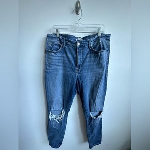 Good American Good Legs Crop Jean - Size 16